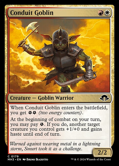 [Foil] MH3 179 Conduit Goblin C