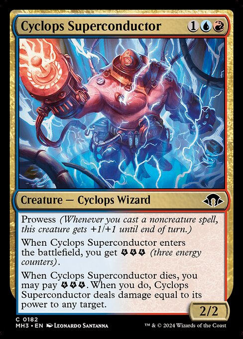 [Foil] MH3 182 Cyclops Superconductor C