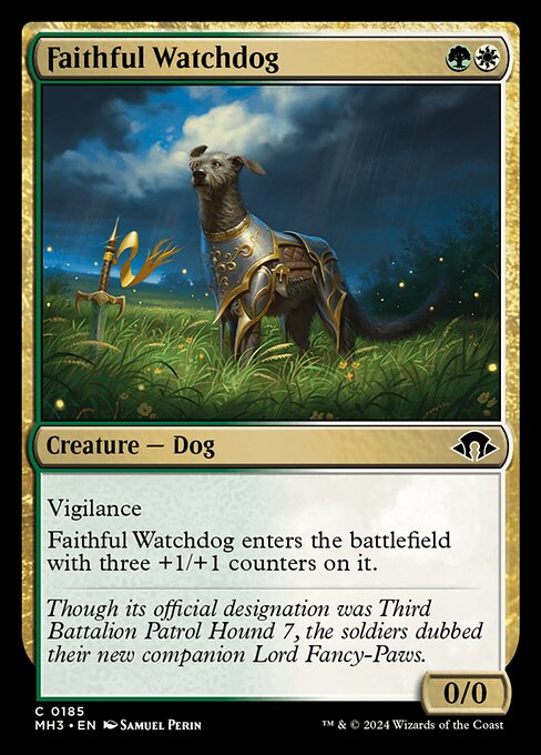 [Foil] MH3 185 Faithful Watchdog C