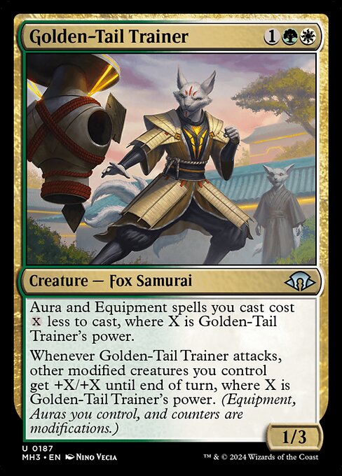 [Foil] MH3 187 Golden-Tail Trainer U
