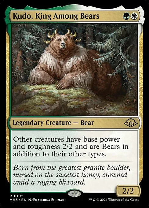 MH3 192 Kudo, King Among Bears R