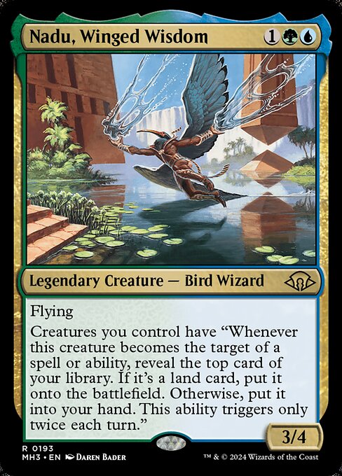[Foil] MH3 193 Nadu, Winged Wisdom R