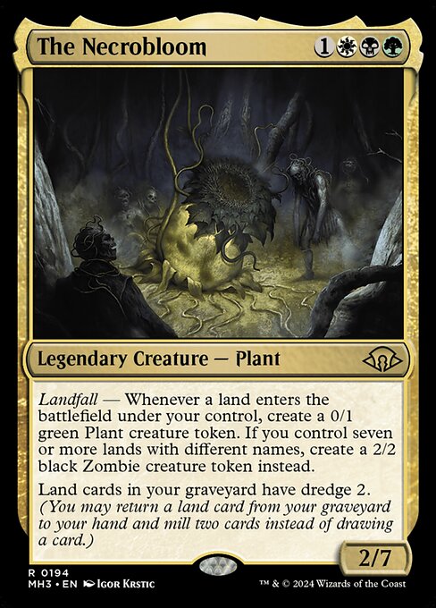 [Foil] MH3 194 The Necrobloom R