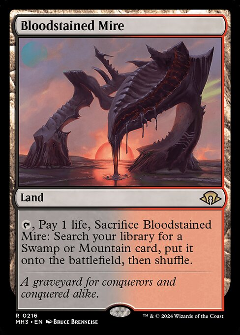 [Foil] MH3 216 Bloodstained Mire R