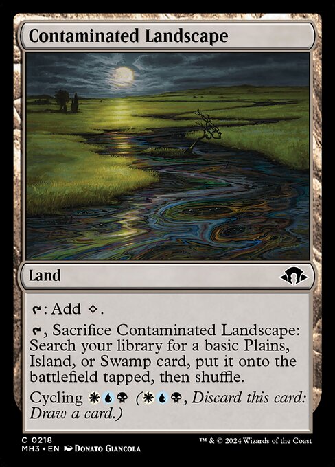[Foil] MH3 218 Contaminated Landscape C