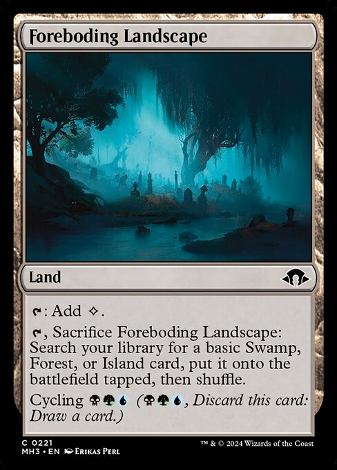[Foil] MH3 221 Foreboding Landscape C
