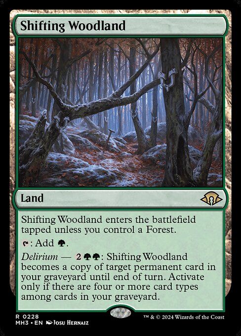 [Foil] MH3 228 Shifting Woodland R