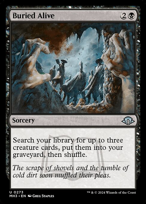 [Foil] MH3 273 Buried Alive U