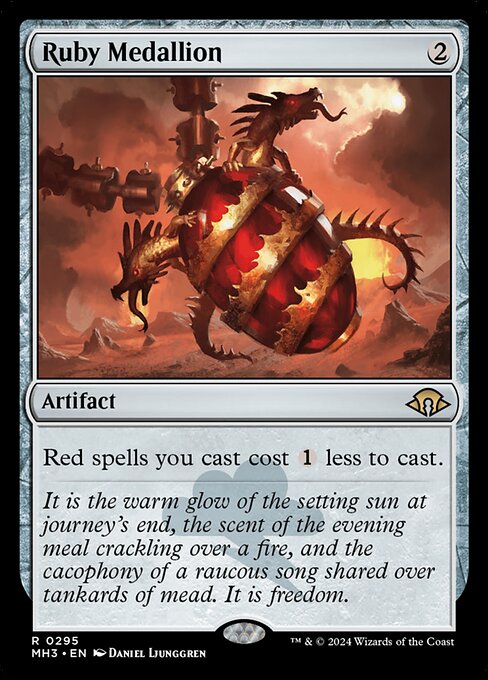 [Foil] MH3 295 Ruby Medallion R