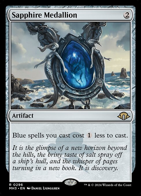 [Foil] MH3 296 Sapphire Medallion R