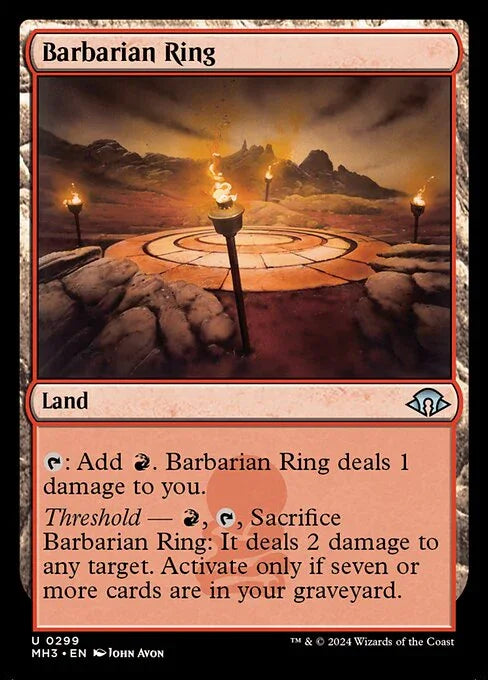 MH3 299 Barbarian Ring