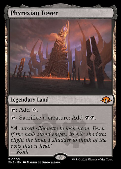 [Foil] MH3 303 Phyrexian Tower M