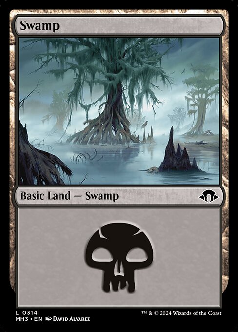 [Foil] MH3 314 Swamp (0314) L