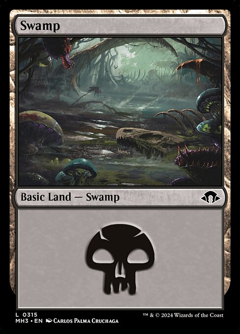 [Foil] MH3 315 Swamp (0315) L