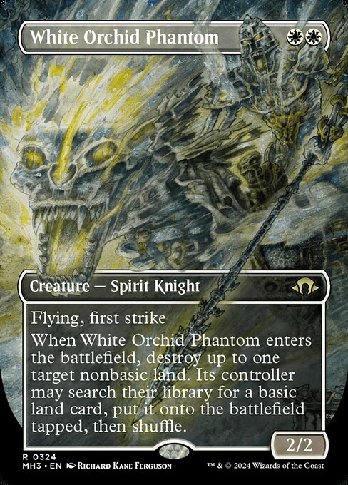 [Foil] MH3 324 White Orchid Phantom (0324 - Borderless) R