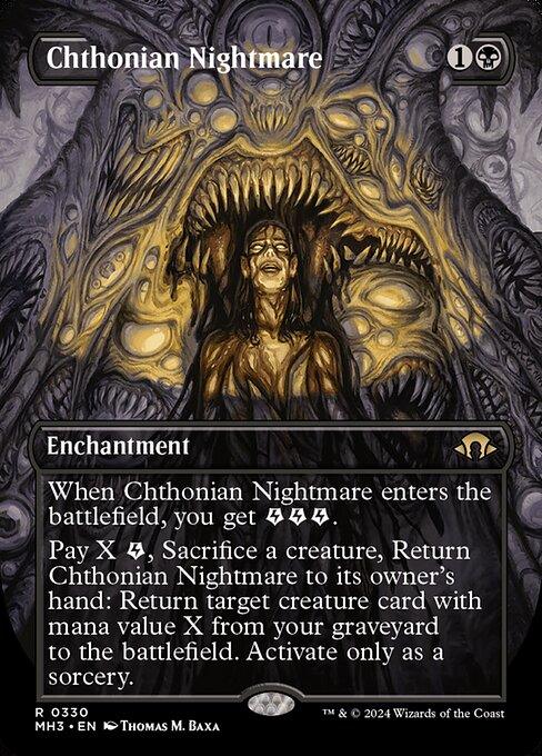 MH3 330 Chthonian Nightmare (0330 - Borderless) R