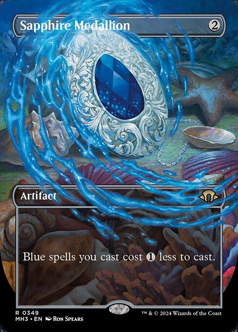 MH3 349 Sapphire Medallion (0349 - Borderless) R