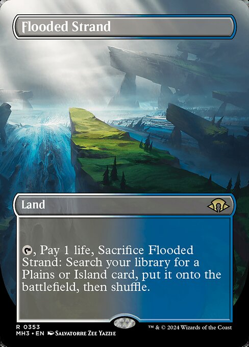 [Foil] MH3 353 Flooded Strand (0353 - Borderless) R