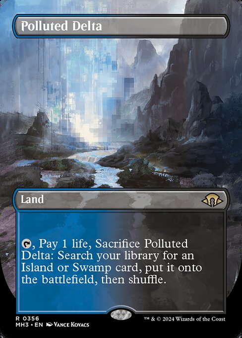[Foil] MH3 356 Polluted Delta (0356 - Borderless) R