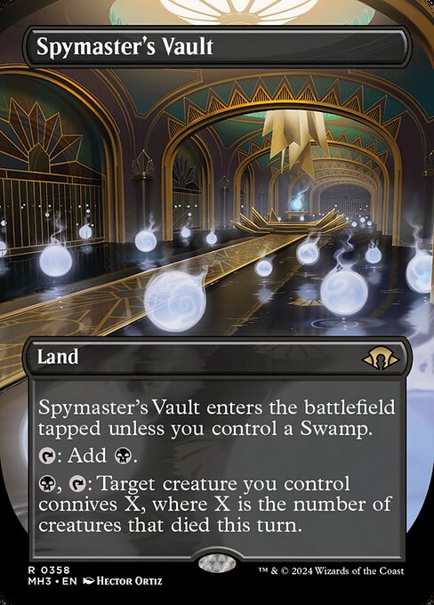 [Foil] MH3 358 Spymaster's Vault (0358 - Borderless) R