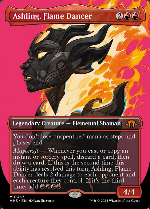 [Foil] MH3 367 Ashling, Flame Dancer (0367 - Borderless) M