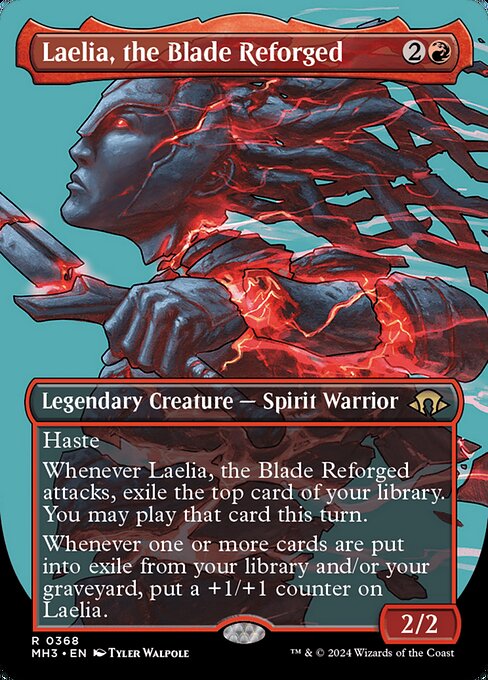 [Foil] MH3 368 Laelia, the Blade Reforged (0368 - Borderless) R