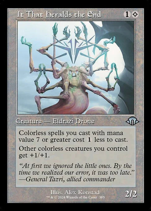 MH3 385 It That Heralds the End (0385 - Retro Frame) U