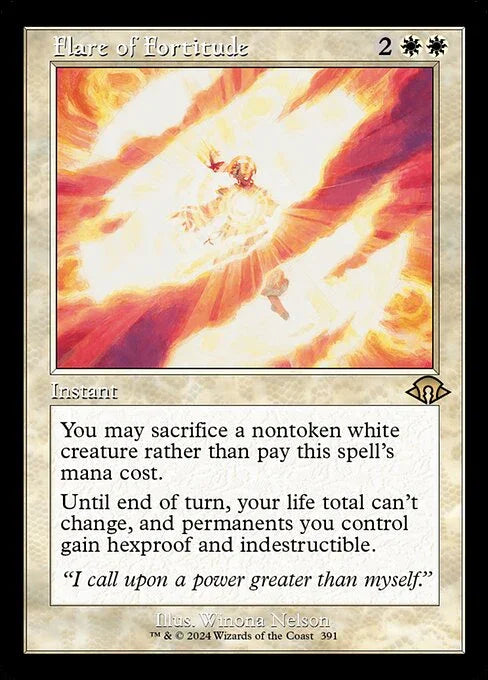 MH3 391 Flare of Fortitude (0391 - Retro Frame) R