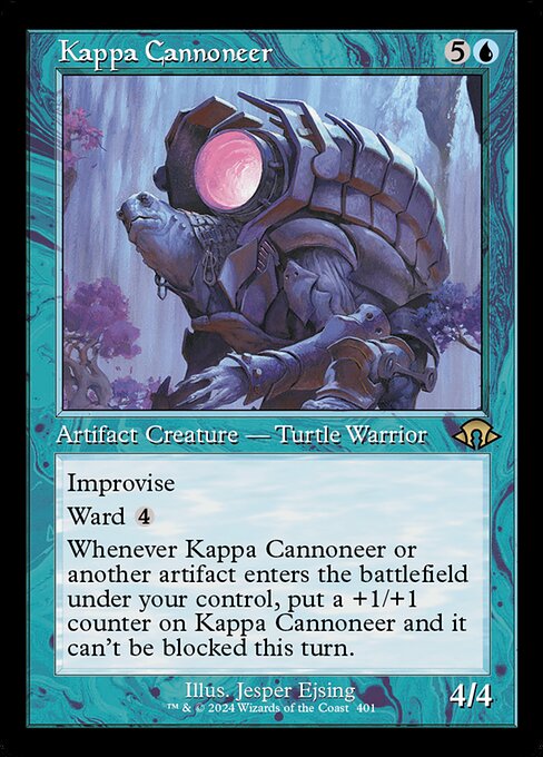 [Foil] MH3 401 Kappa Cannoneer (0401 - Retro Frame) R