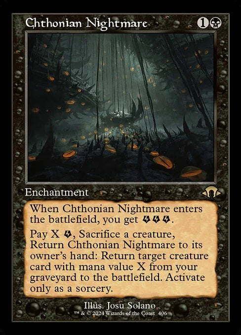 MH3 406 Chthonian Nightmare (0406 - Retro Frame) R