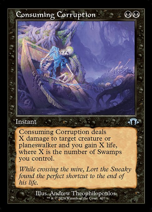 [Foil] MH3 407 Consuming Corruption (0407 - Retro Frame) U