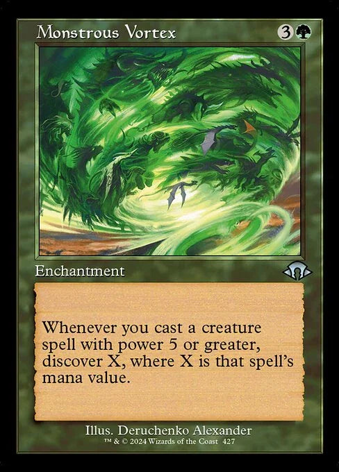 MH3 427 Monstrous Vortex (0427 - Retro Frame) U