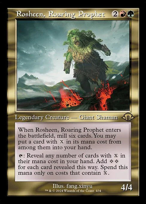 MH3 434 Rosheen, Roaring Prophet (0434 - Retro Frame) R