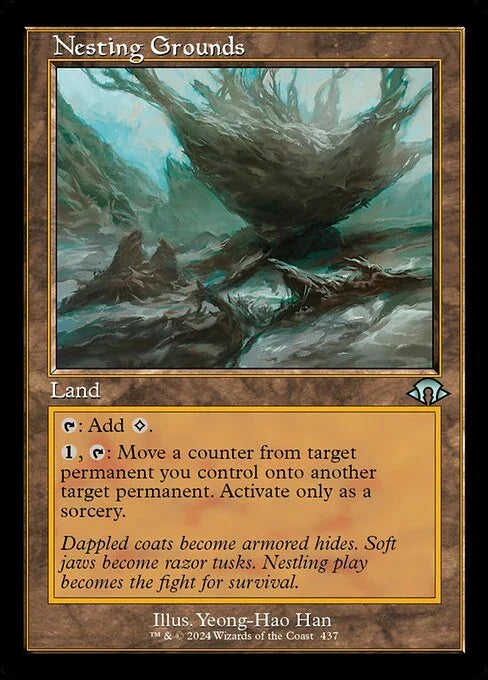 MH3 437 Nesting Grounds (0437 - Retro Frame)