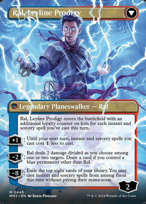 MH3 445 Ral, Monsoon Mage (0445 - Borderless) M