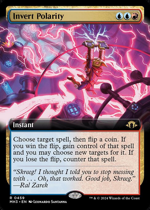 [Foil] MH3 459 Invert Polarity (0459 - Extended Art) R