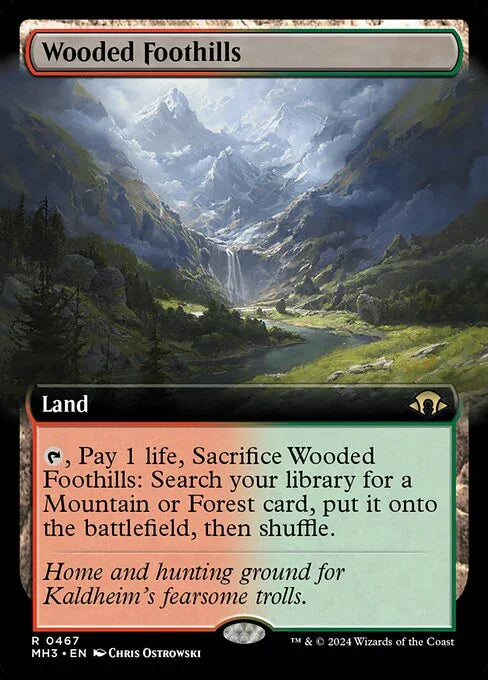 MH3 467 Wooded Foothills (0467 - Extended Art) R
