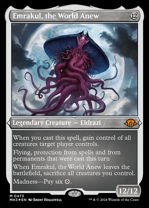 [Foil Etched] MH3 473 Emrakul, the World Anew (0473 - Foil Etched) M