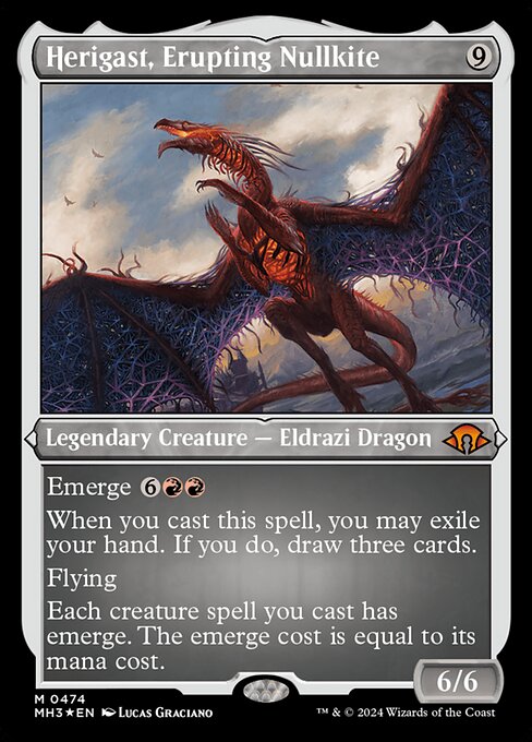 [Foil Etched] MH3 474 Herigast, Erupting Nullkite (0474 - Foil Etched) M