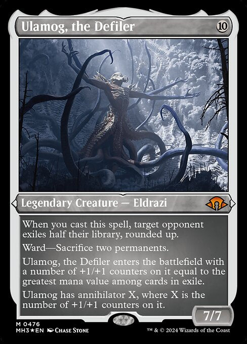 [Foil Etched] MH3 476 Ulamog, the Defiler (0476 - Foil Etched) M