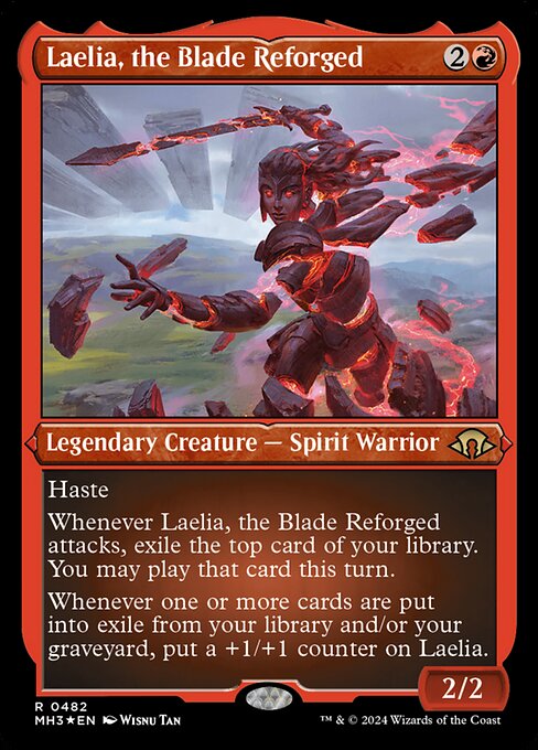[Foil Etched] MH3 482 Laelia, the Blade Reforged (0482 - Foil Etched) R
