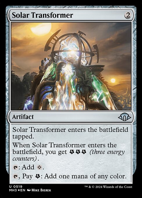 [Foil] MH3 519 Solar Transformer (0519 - Ripple Foil) U