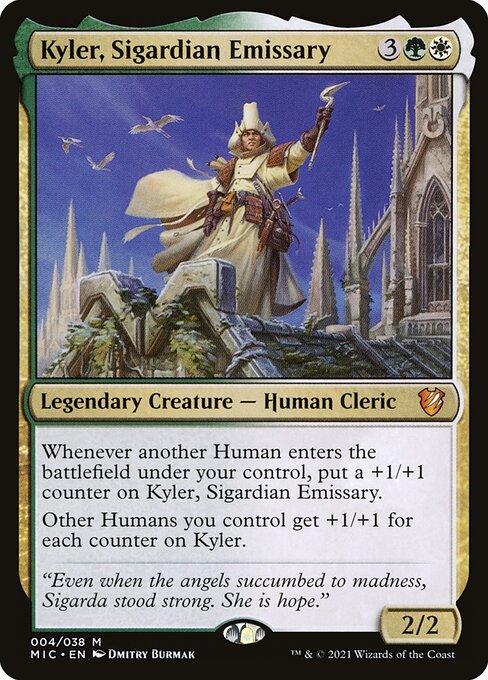 MIC 004 Kyler, Sigardian Emissary M