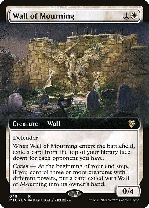 MIC 048 Wall of Mourning (Extended Art) R