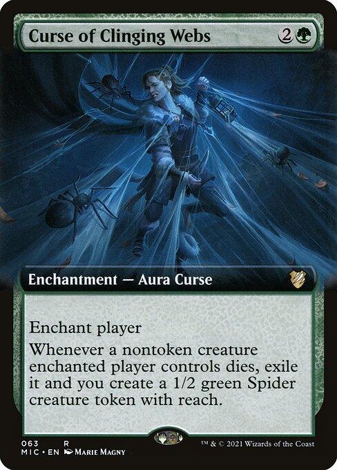 MIC 063 Curse of Clinging Webs (Extended Art) R