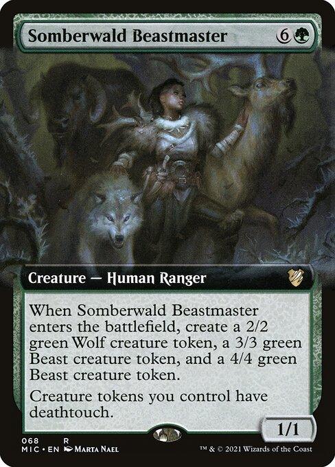 MIC 068 Somberwald Beastmaster (Extended Art) R