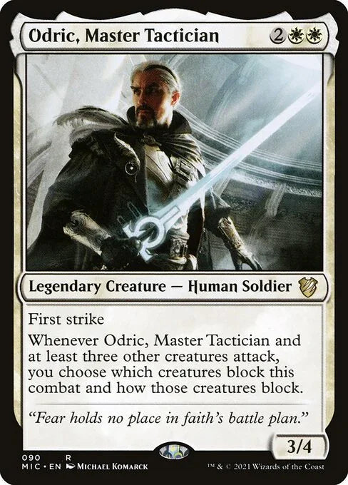 MIC 090 Odric, Master Tactician R