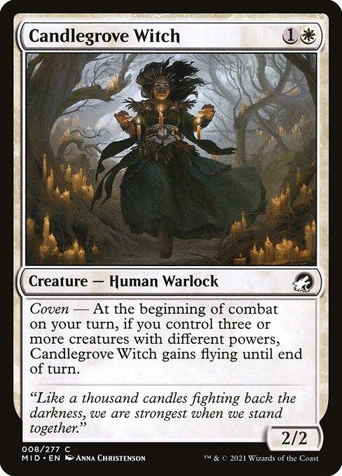 [Foil] MID 008 Candlegrove Witch C