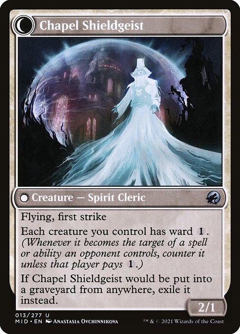 [Foil] MID 013 Chaplain of Alms U