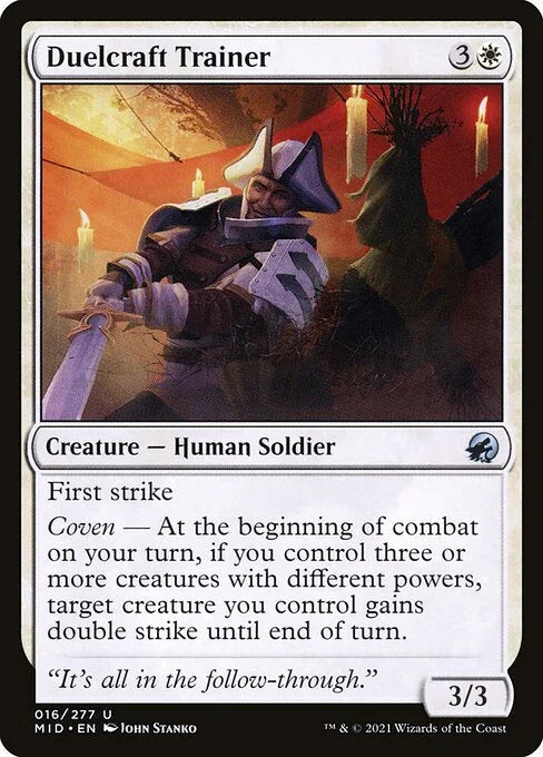 [Foil] MID 016 Duelcraft Trainer U